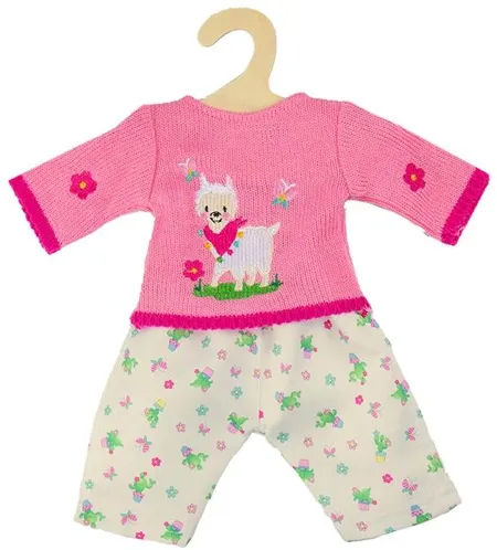 Heless Doll Pullover with Pants Alpaca 28-35 cm